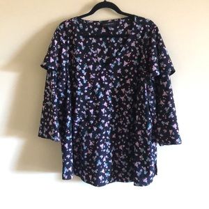 Floral Lane Bryant top